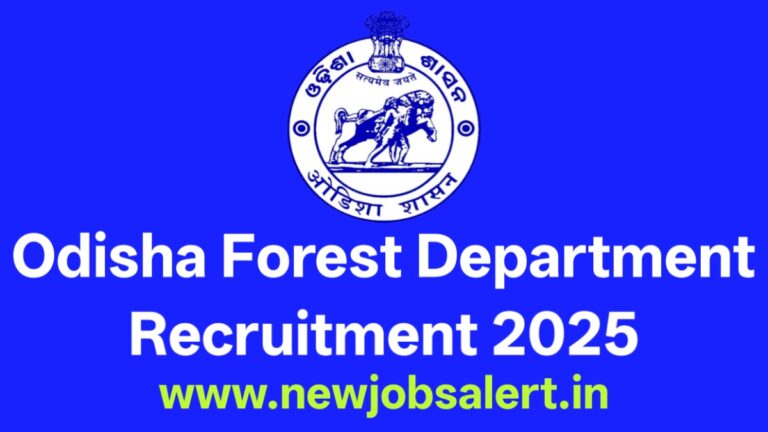 Odisha Forest Department Recruitment 2025