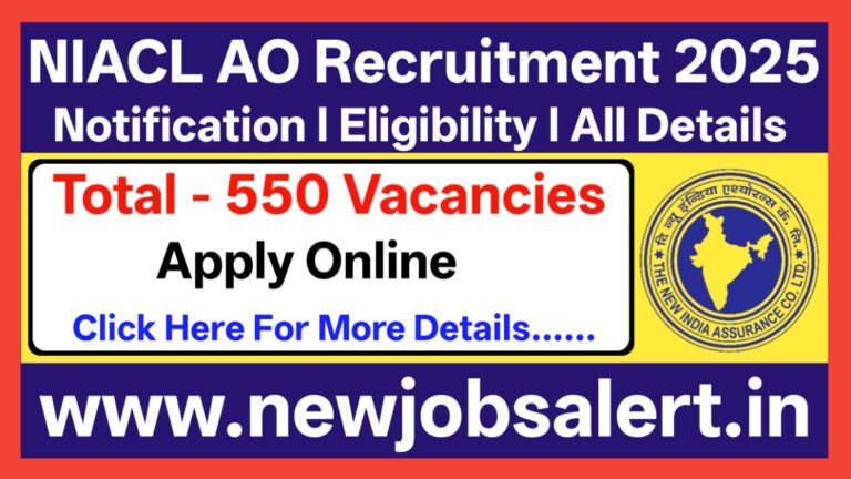 NIACL AO Recruitment 2025