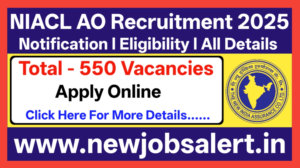 NIACL AO Recruitment 2025