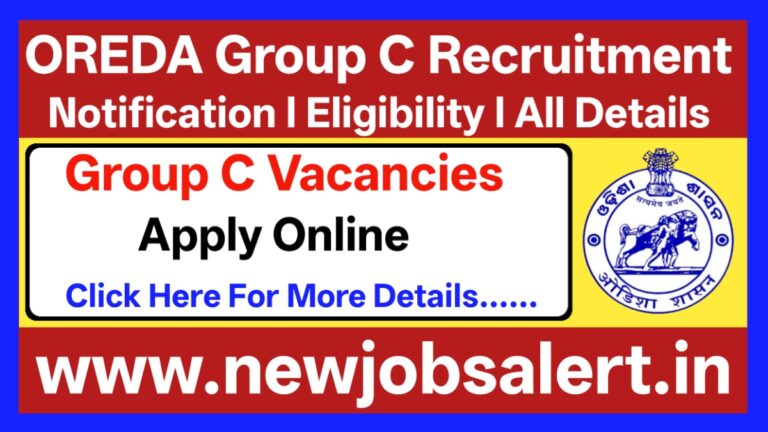 OREDA Group C Recruitment 2025