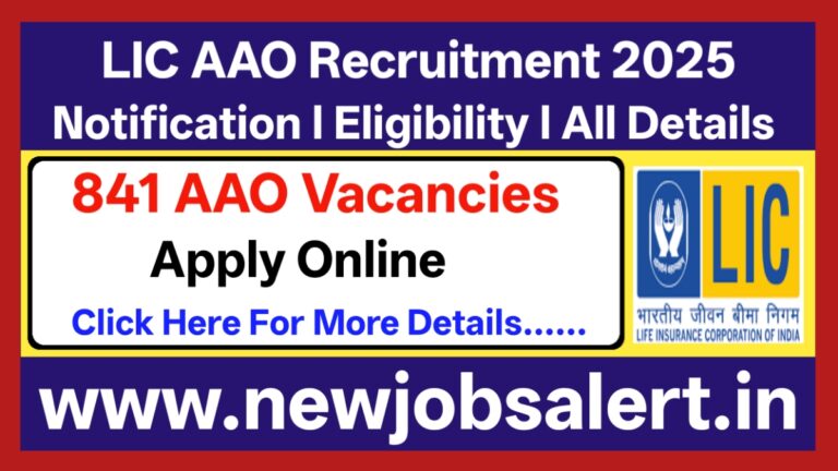 LIC AAO Recruitment 2025
