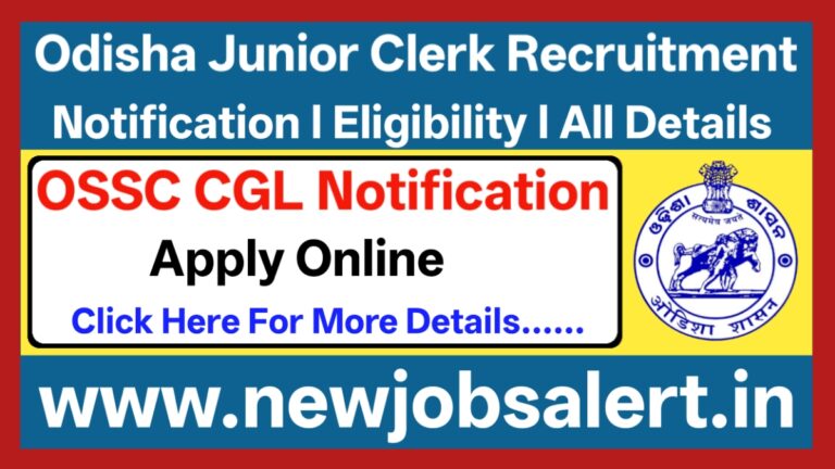 Odisha Junior Clerk Recruitment 2025