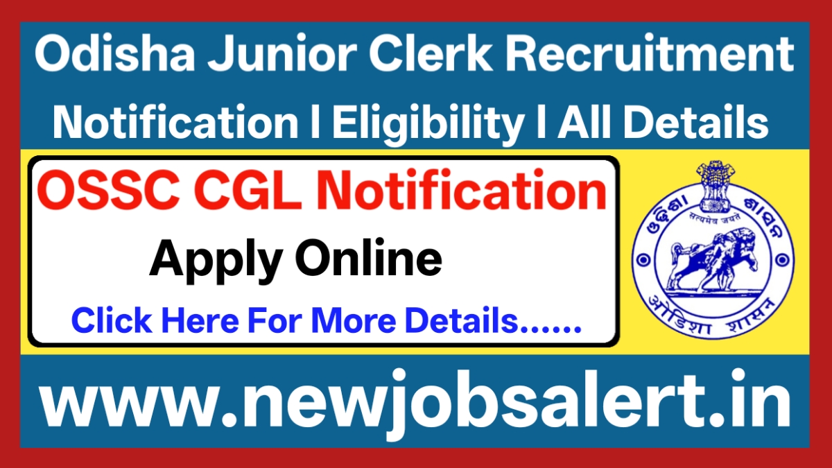 Odisha Junior Clerk Recruitment 2025